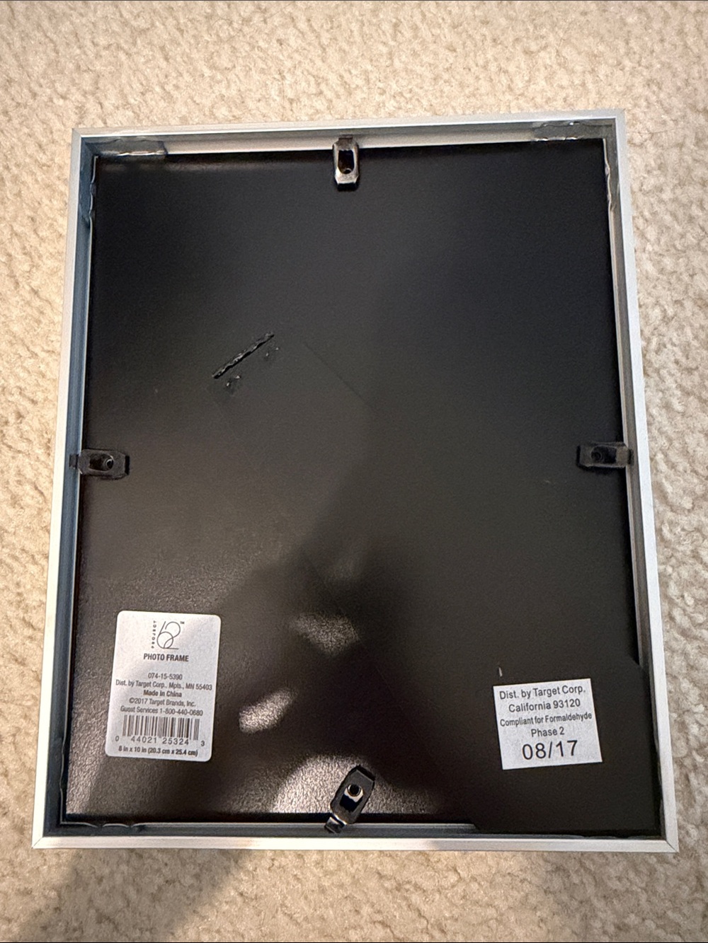 Project 62 Silver Picture Frame - Picture 2 of 5